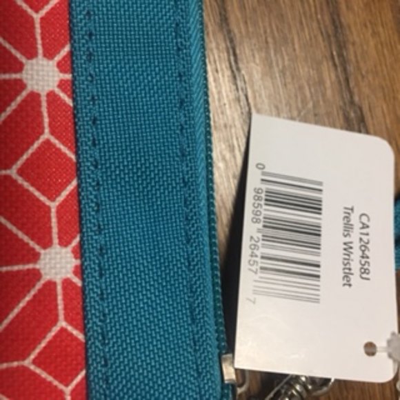 Monogram "H" Wristlet/Cosmetic Bag New with Tag - Picture 5 of 6